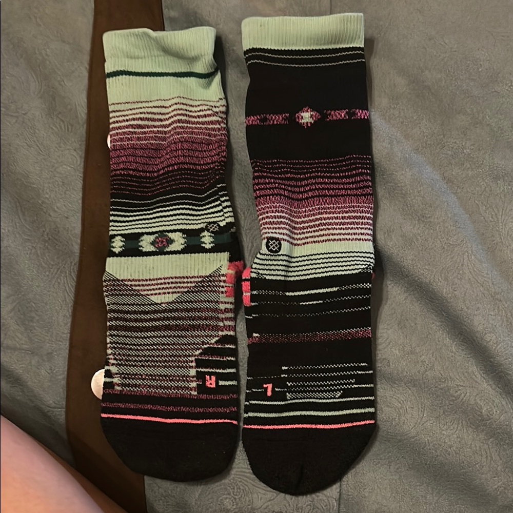 COPY - Stance Black and Pink Casual Socks